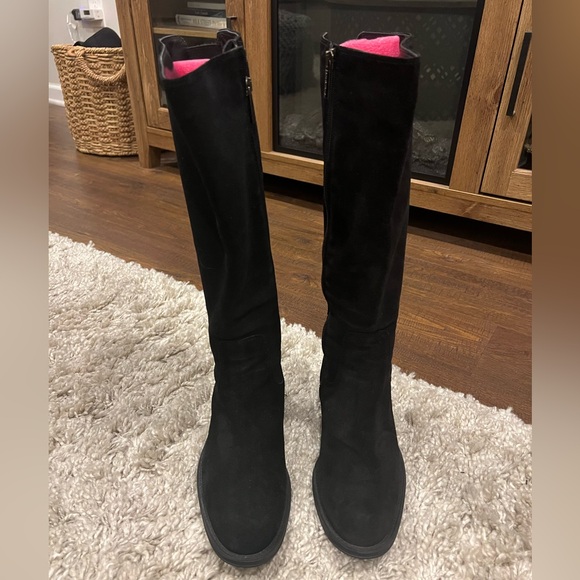 Aquatalia Unicorn Suede Riding Boots - Picture 9 of 16